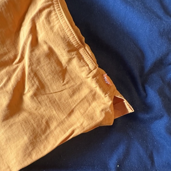 TNA Women’s Small Orange Shorts Recycled Nylon Shorts EUC Sports Y3 Large - Picture 2 of 4